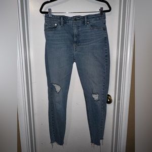 Lucky brand cropped jeans
